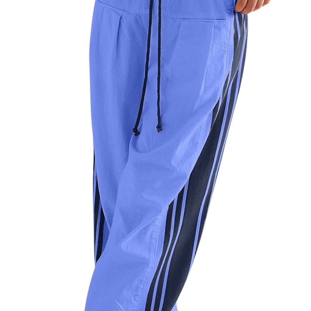 Blue Track Pants - Picture 4 of 7